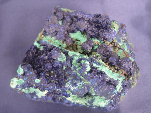 Azurite and Malachite Rock a stone of spiritual guidance 4004